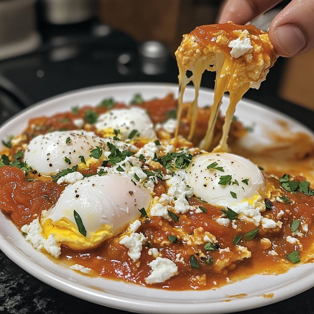 Internationale-Küche-Shakshuka mit Feta