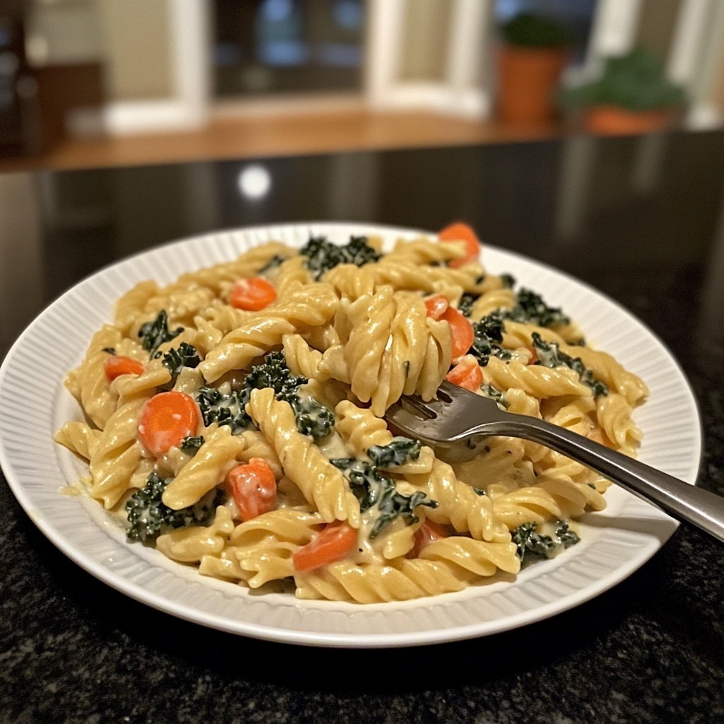 Schnelle-und-Einfache One-Pot-Pasta mit Wintergemüse