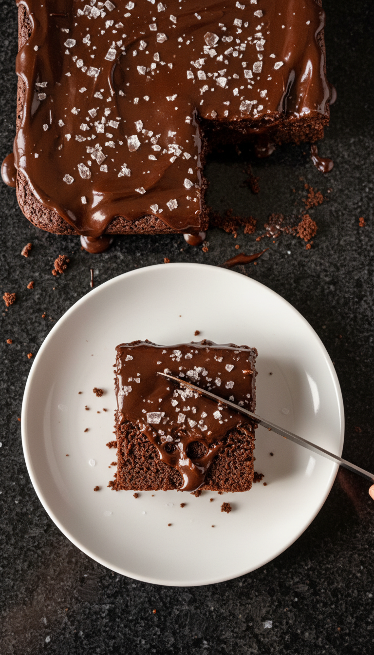 Reichhaltige Schoko Sauerteig Brownies​