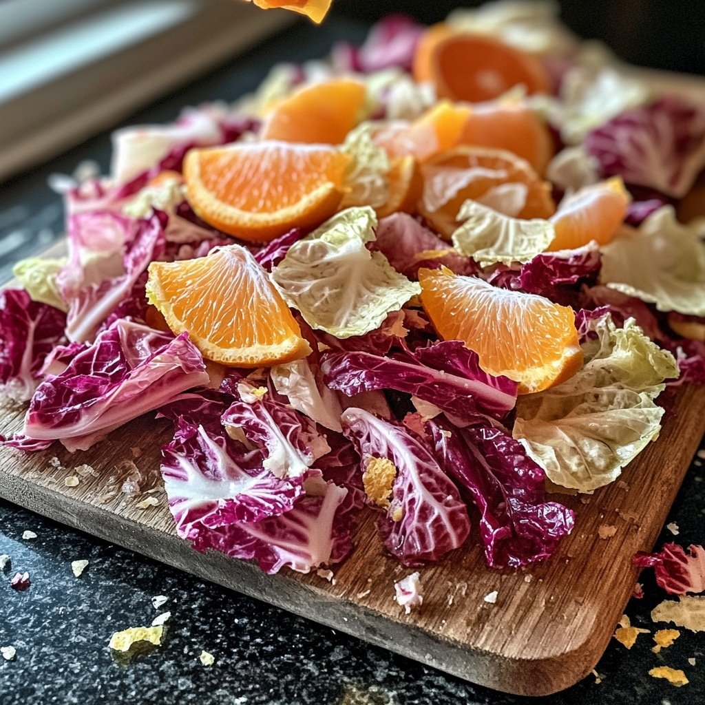 Radicchio mit Zitrusfrüchten