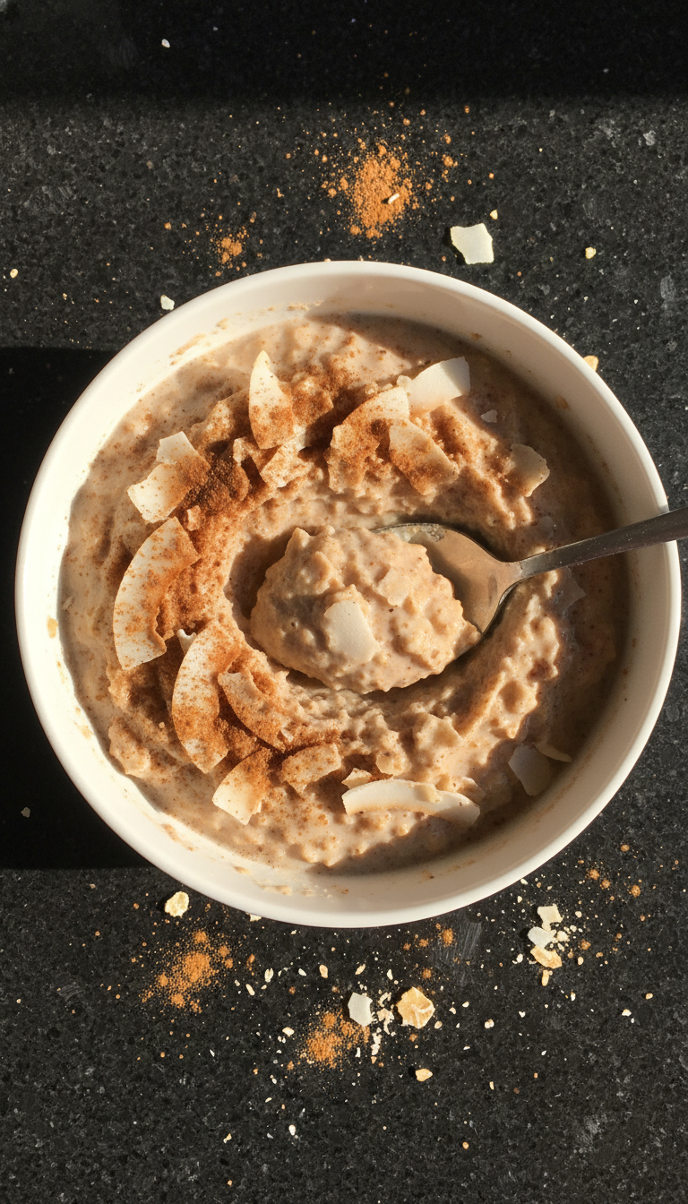 Kokos Zimt Overnight Oats​