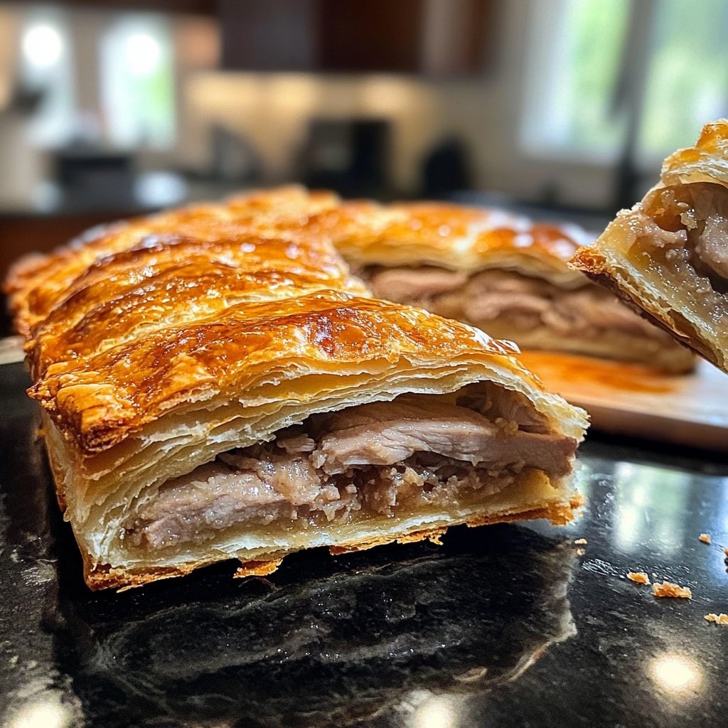 Schweinefilet im Blätterteig