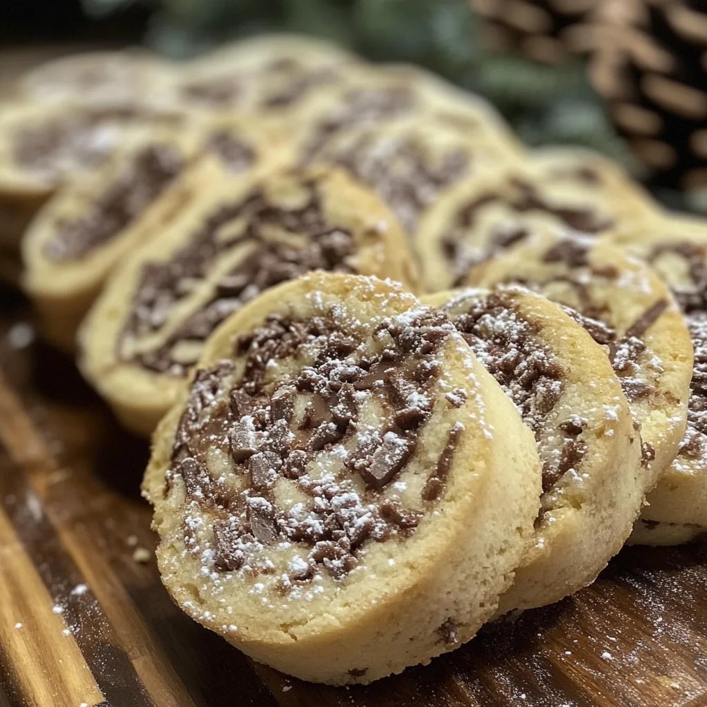 Baumstamm-Plätzchen