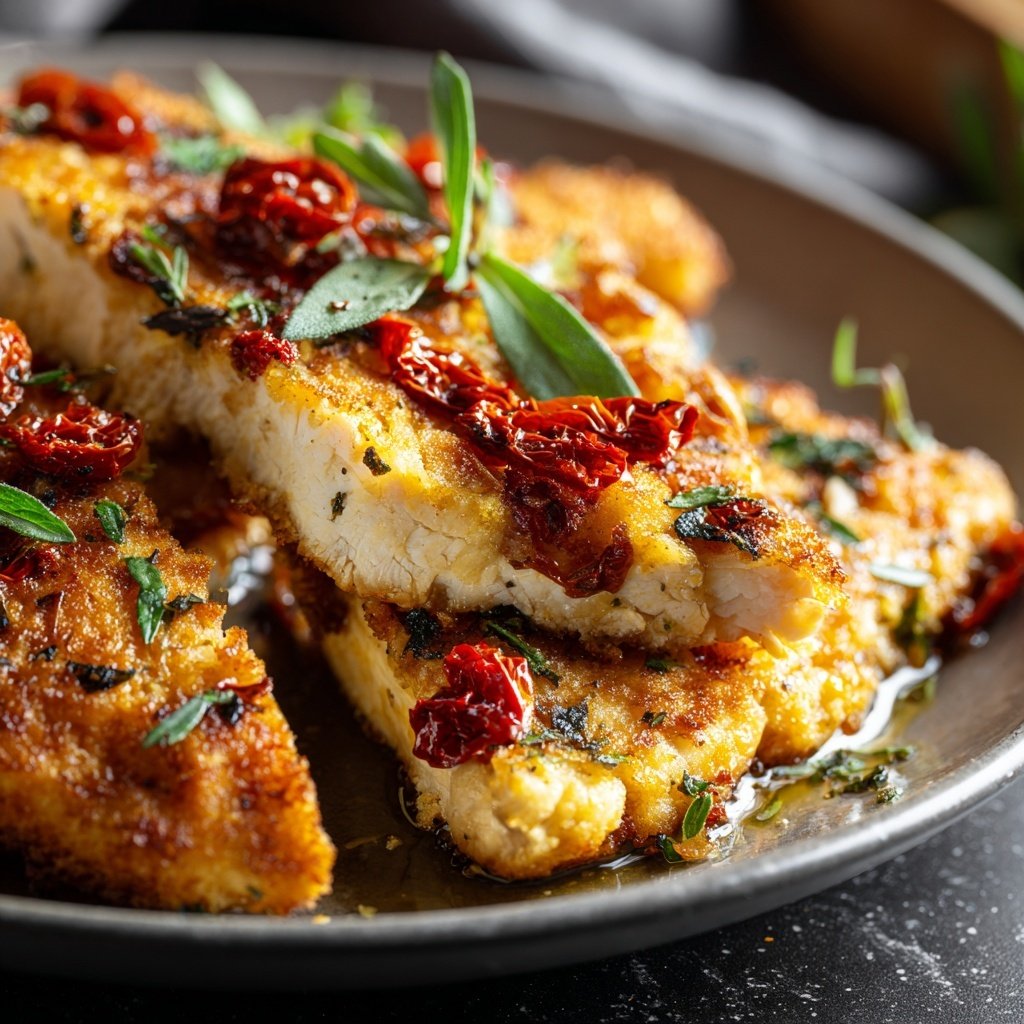 Hähnchenbrust mediterran aus der Heißluftfritteuse