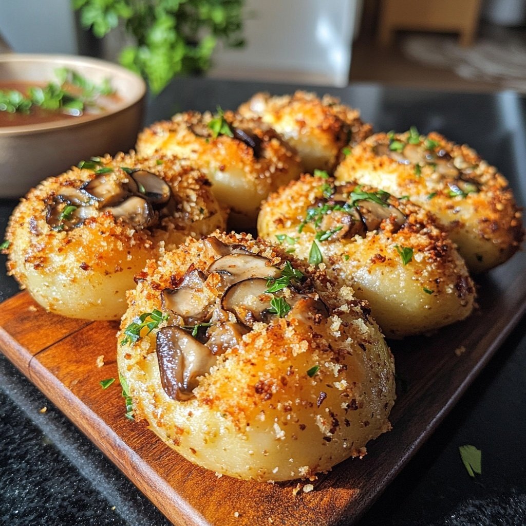 Vegane Gefüllte Kartoffelknödel