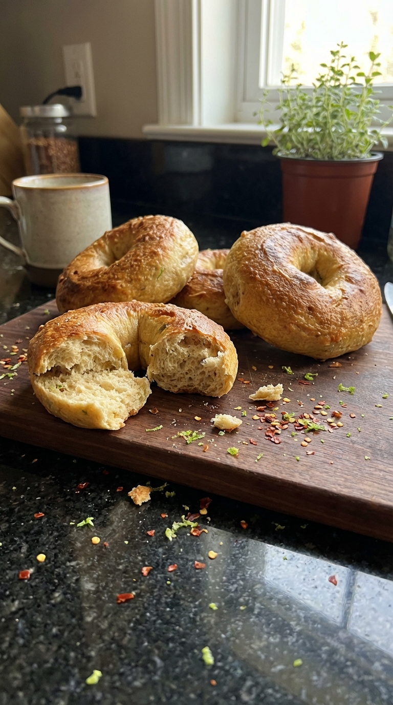 Chili Limetten Protein Bagels​