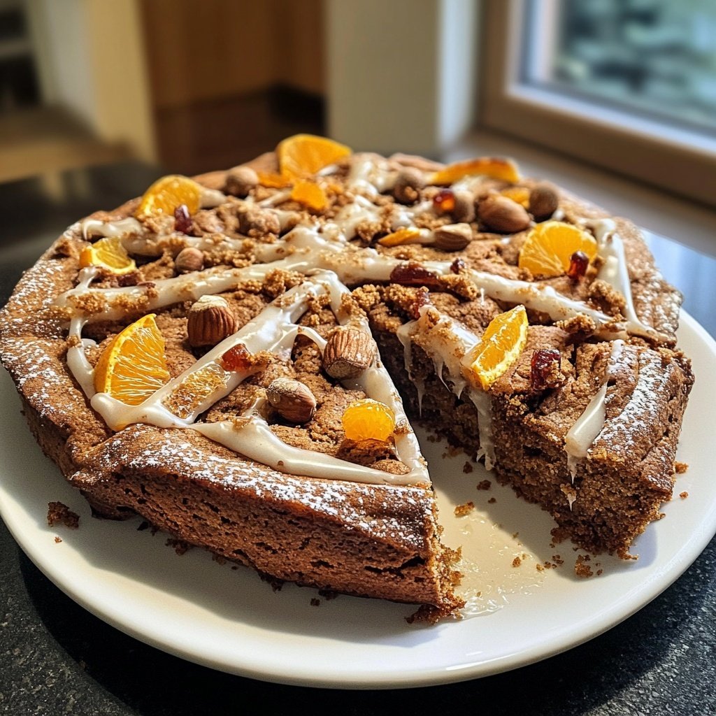 Eingerührte Elisenlebkuchen