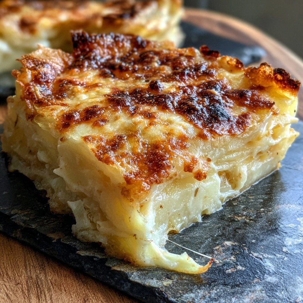Kartoffeln Au Gratin mit Gruyère