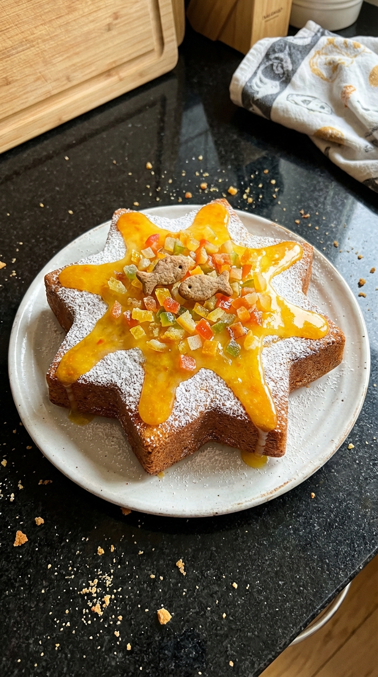 Zitrus Kuchen Fisch Sternzeichen