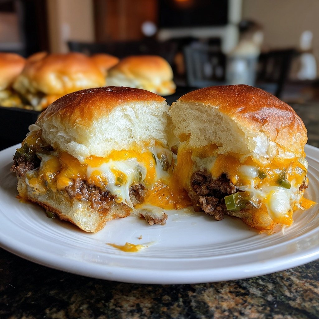 Cheddar Jalapeño Slider Genuss