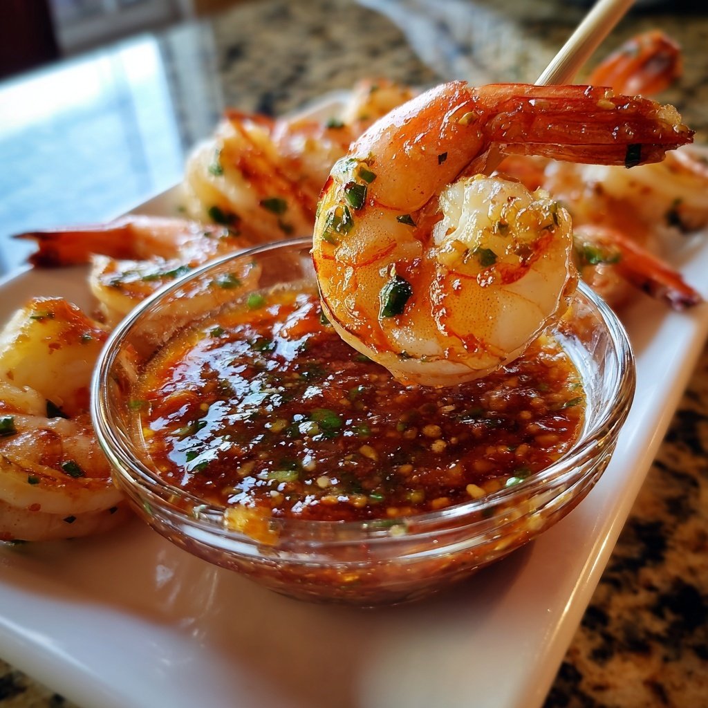Garnelen Cocktail mit würziger Soße