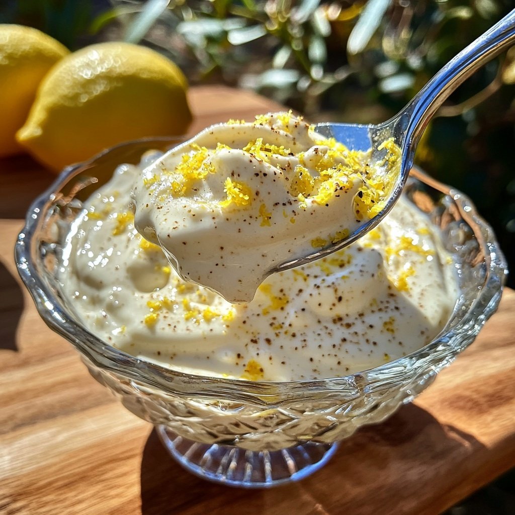 Meyer Zitronen Posset Sahne