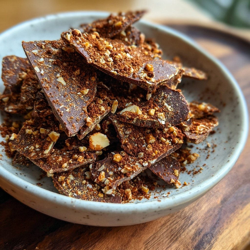 Espresso-Gebrannte Mandeln mit Kakao